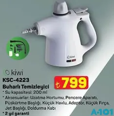 KİWİ KSC-4223 BUHARLI TEMİZLEYİCİ fiyat ve kampanya bilgisi